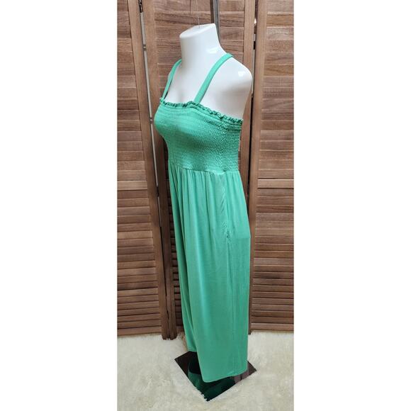 Ingrid + lsabel Womens Green Romper Pants Soft Jumpsuit Maternity Size Large L - Picture 4 of 6